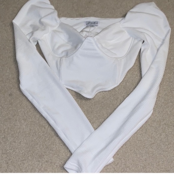 Sabo Skirt White Top NWT M - Picture 2 of 6